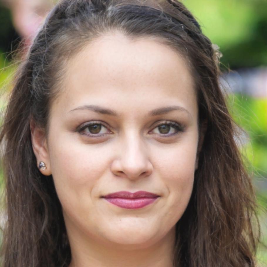 Portrait einer freundlichen Frau